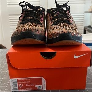 Nike Metcon 6 with Leopard and Pink Accents